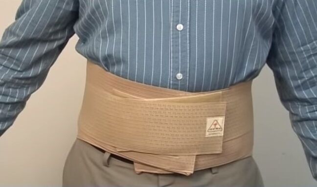 steznik za bolečine v spodnjem delu hrbta